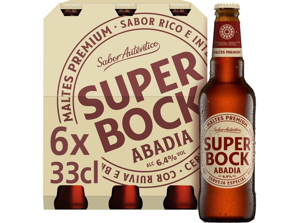 Super Bock Abadia – Pack 6 Garrafas de 33cl