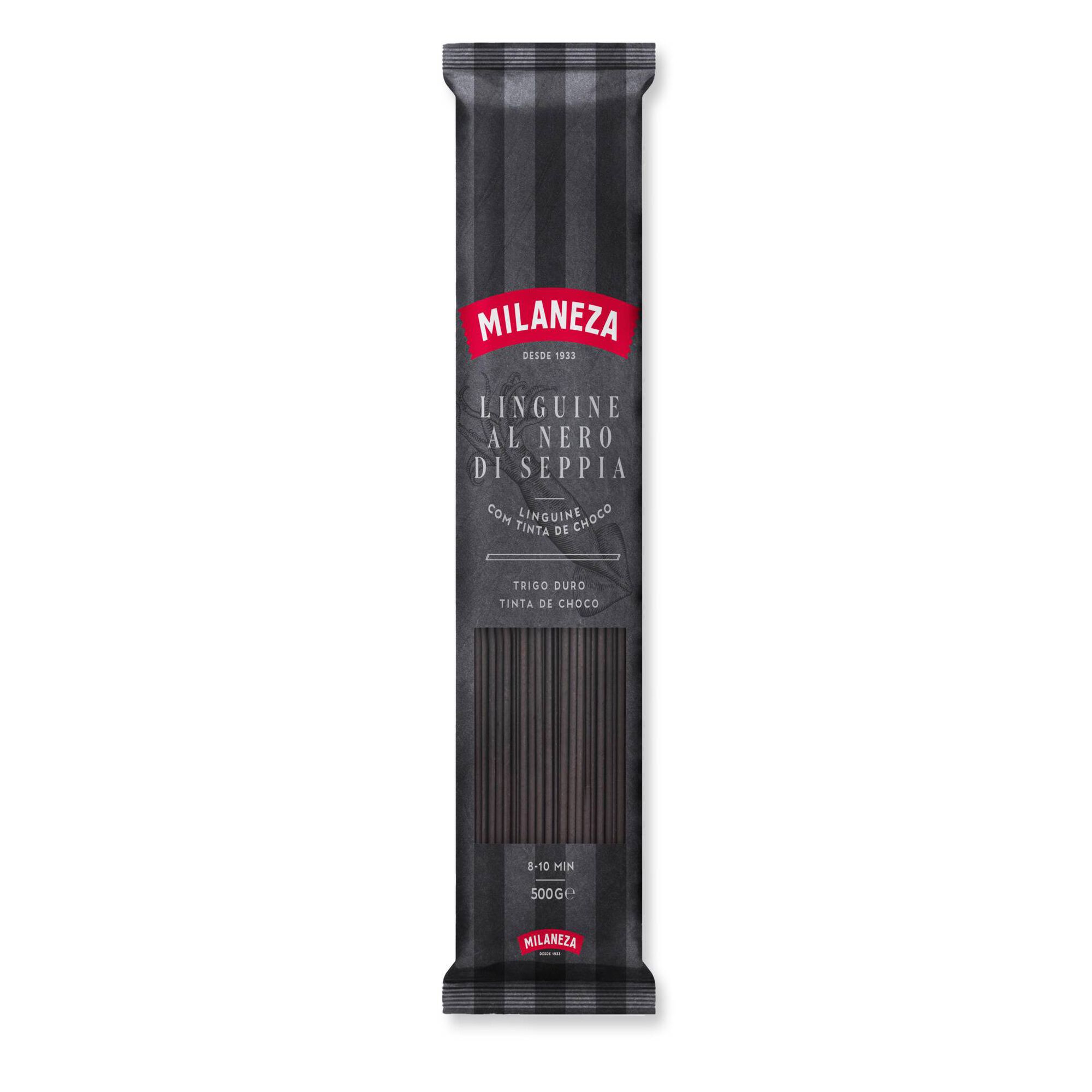 Massa Linguine com Tinta de Choco 500gr
