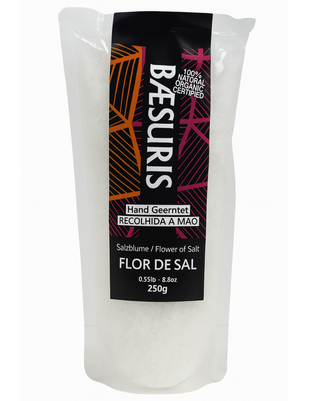 Flor De Sal Natural - 250g - Baesuris