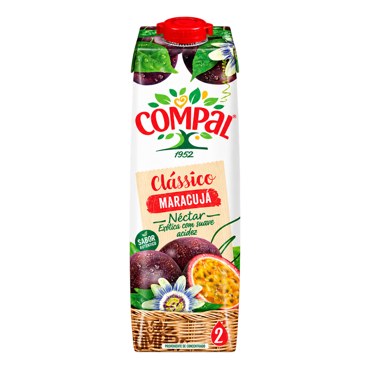 Compal Maracujá -Nectar Passion Fruit 1L